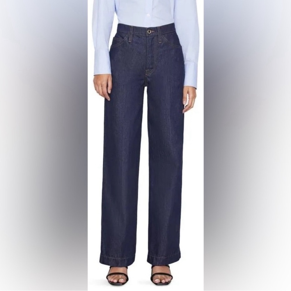 FRAME LE ITALIEN WIDE LEG JEAN